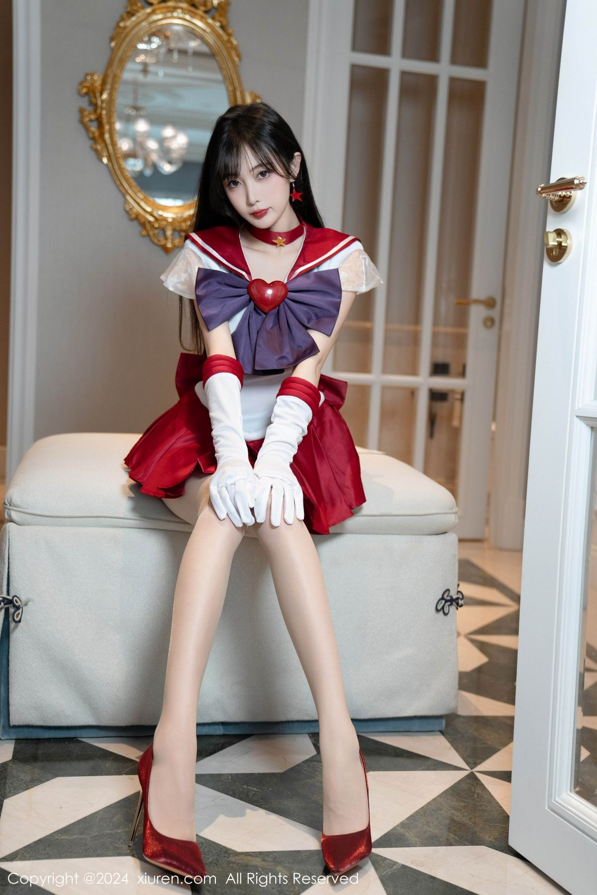 [秀人网] 2024.07.03 No.8800 林星阑 短裙美腿  第35张