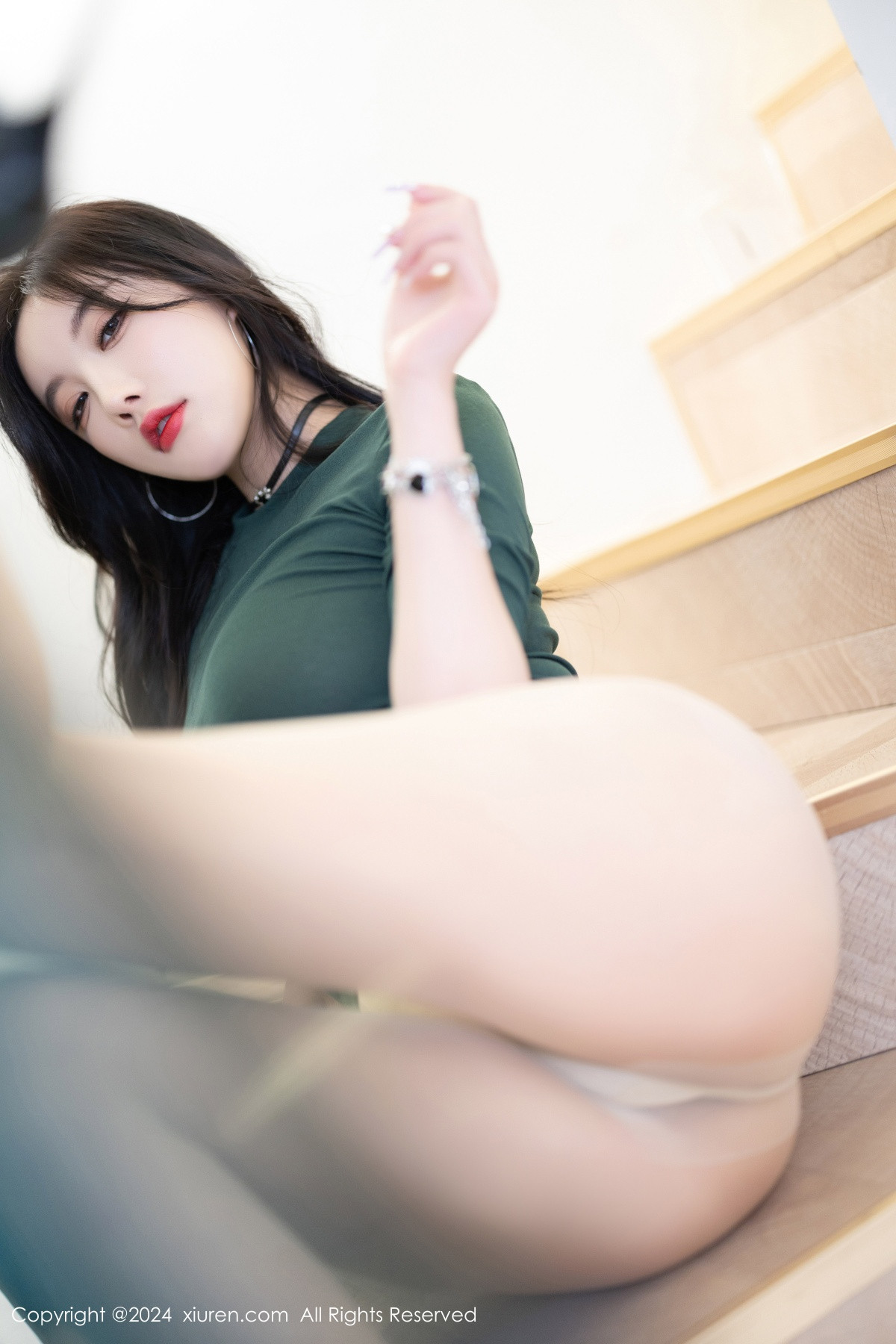 [秀人网] 2024.06.14 No.8707 杨晨晨Yome 丝袜美腿  第64张