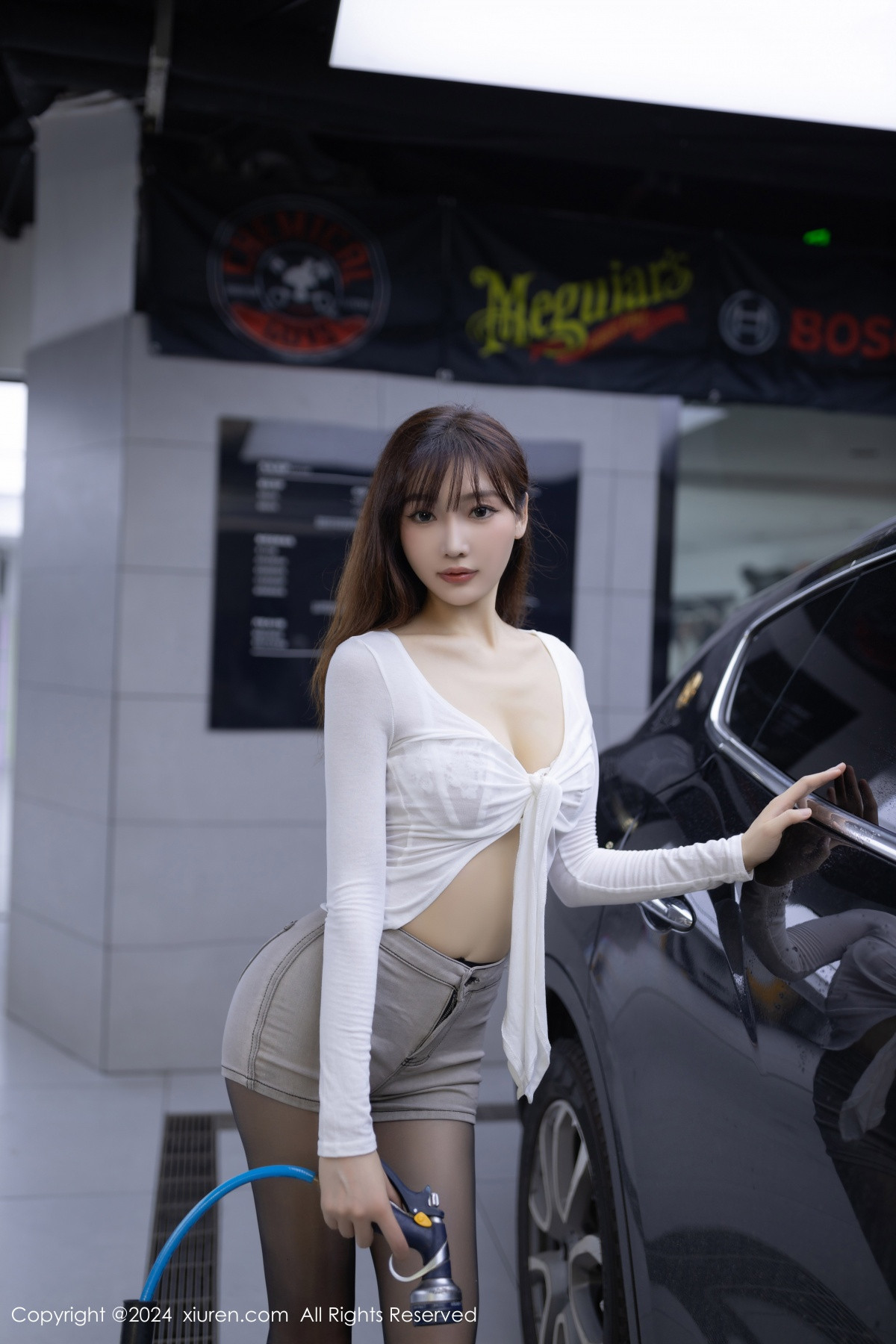 [秀人网] 2024.09.19 No.9181 陆萱萱 户外洗车