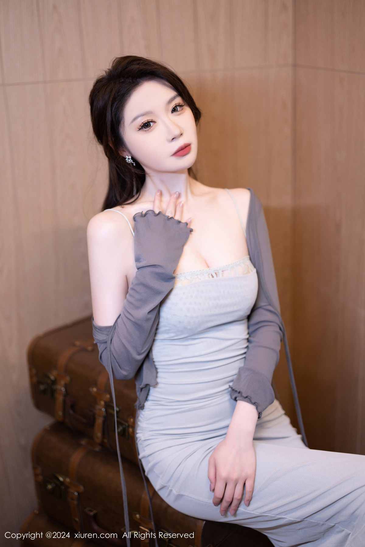 [秀人网] 2024.08.13 No.9007 梦心玥 丝袜美腿  第13张