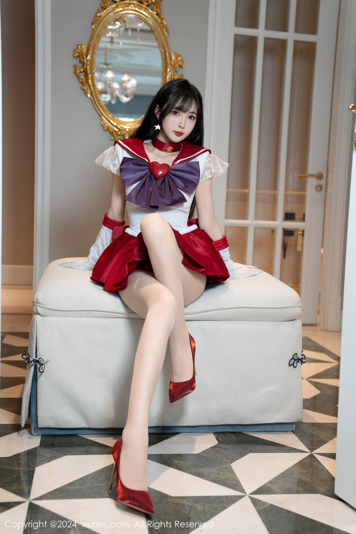 [秀人网] 2024.07.03 No.8800 林星阑 短裙美腿  第36张
