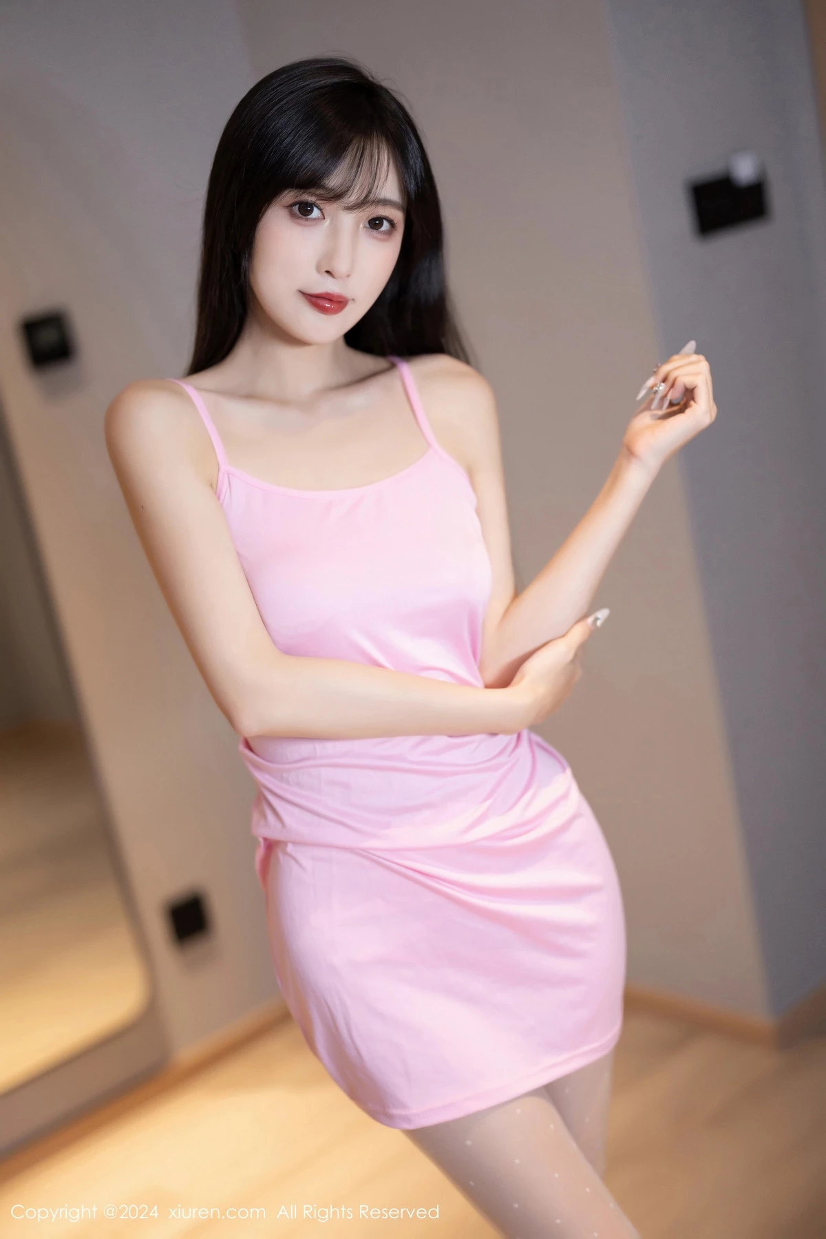 [秀人网] 2024.04.29 No.8474 林星阑 美腿丝袜  第34张
