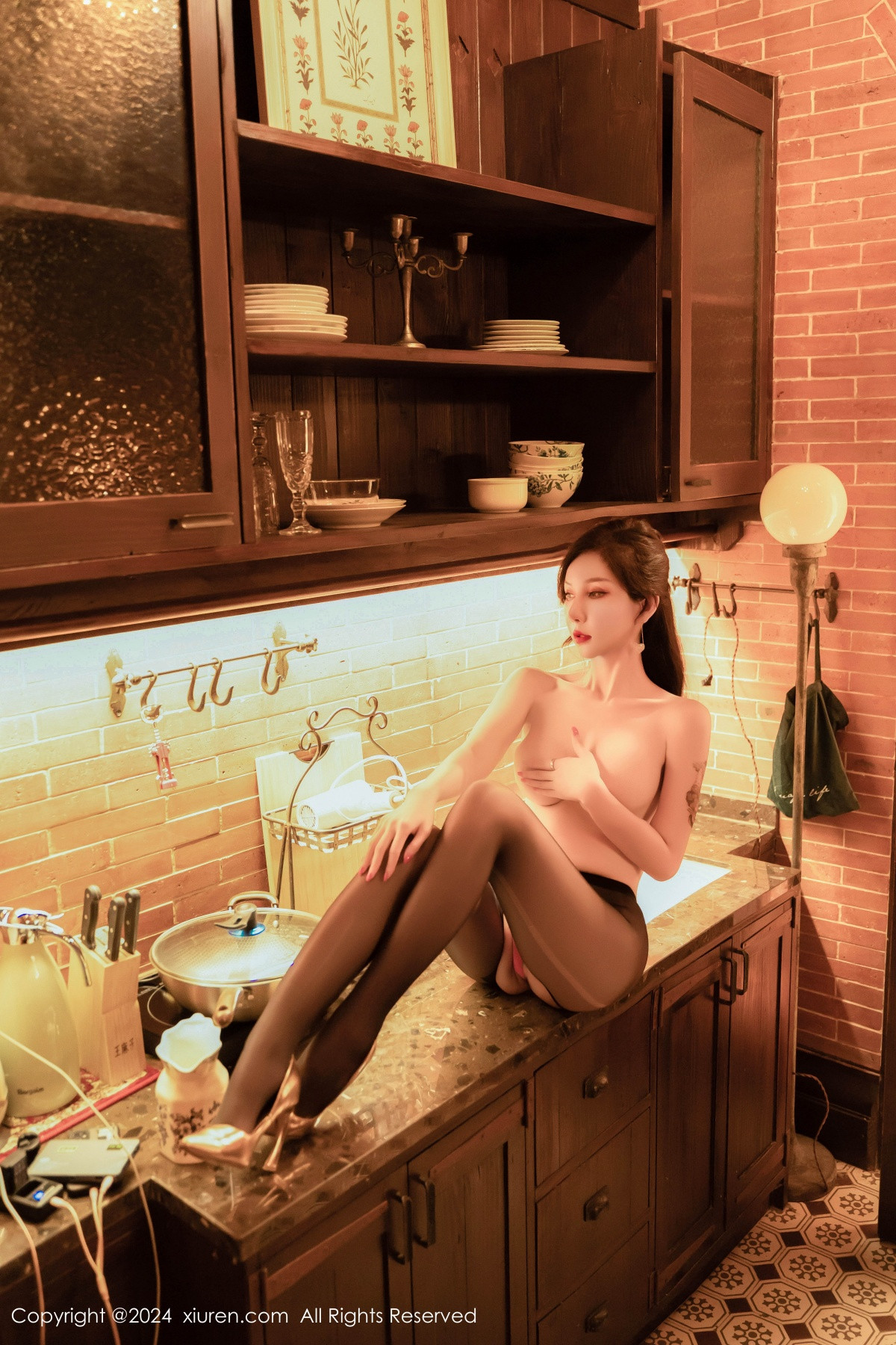 [秀人网] 2024.08.13 No.9005 陈怡曼 黑丝美腿  第88张