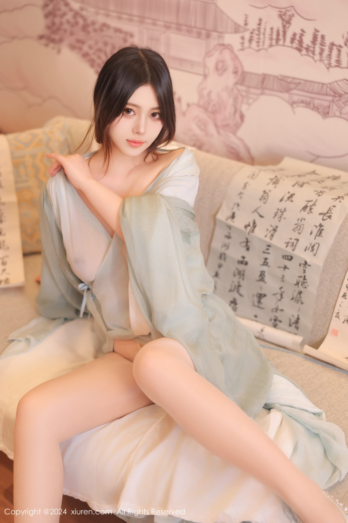 [秀人网] 2024.07.30 No.8937 蛋蛋宝 丝袜美腿  第40张