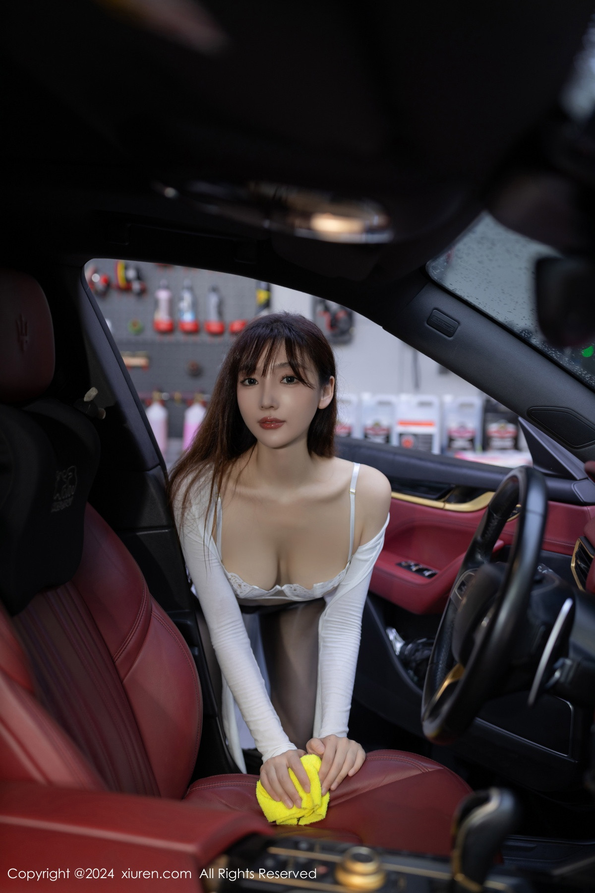 [秀人网] 2024.09.19 No.9181 陆萱萱 户外洗车  第33张