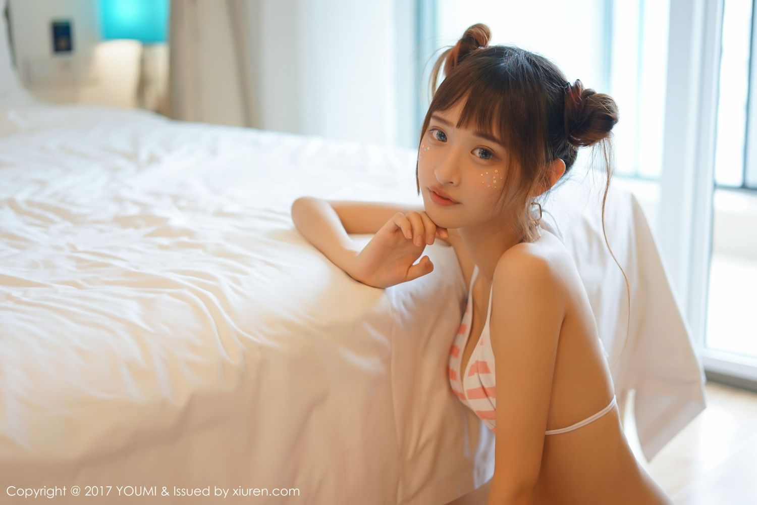 小鸟依人little贝壳 女仆蕾丝兔比基尼  第13张