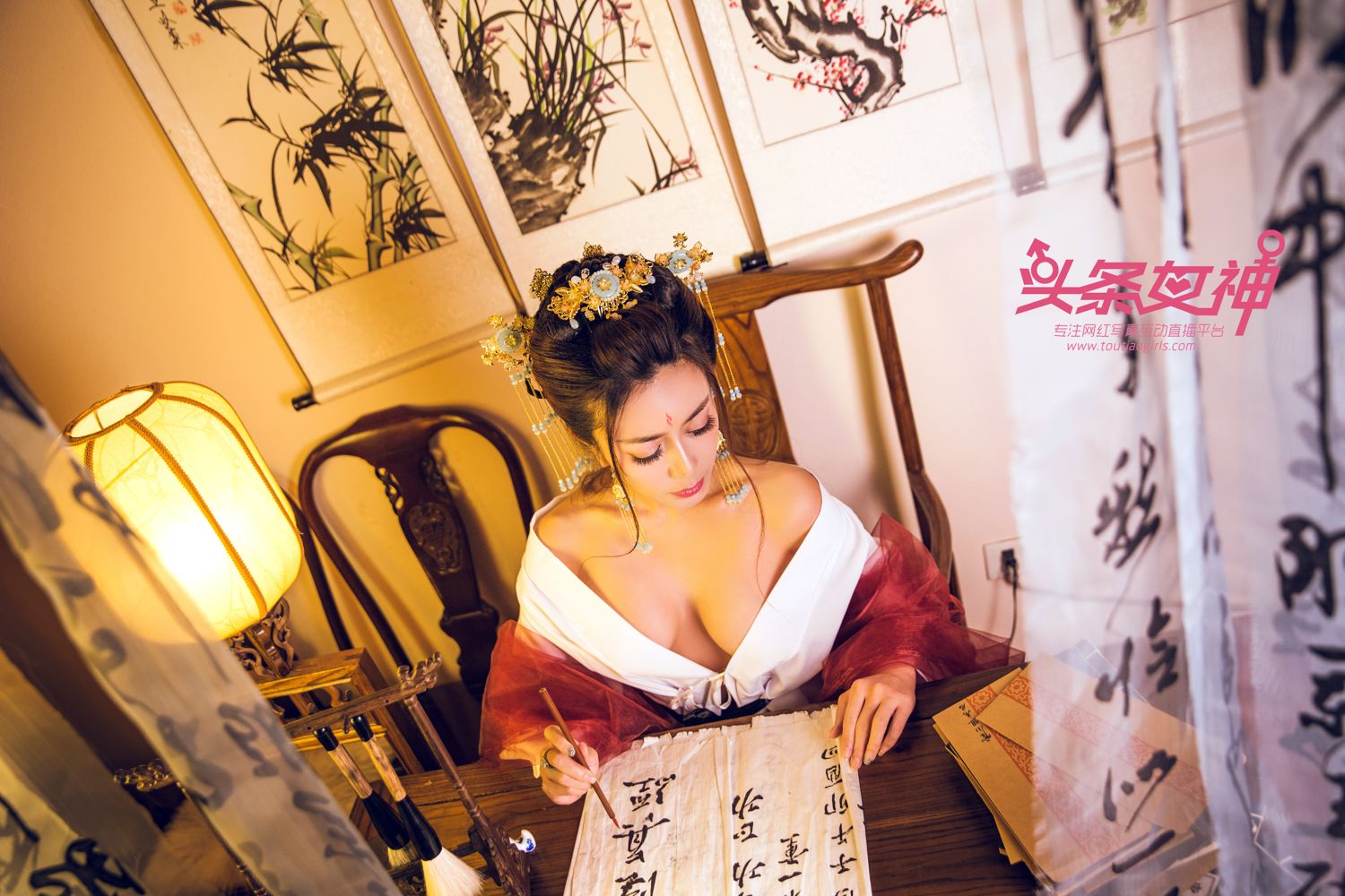 当代女帝萱宸 古装美人出镜  第9张