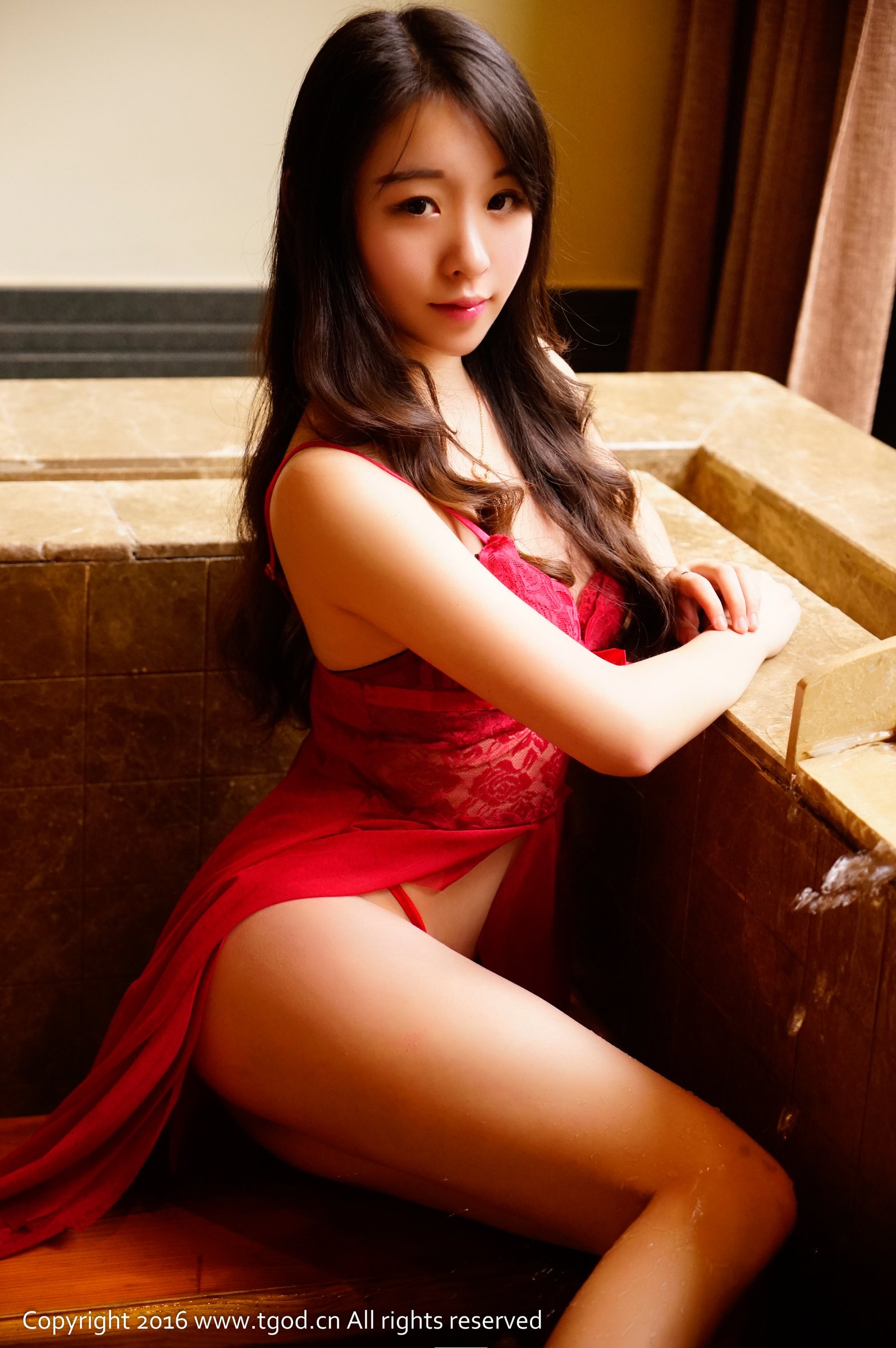 梓萱Crystal [TGOD推女神]高清写真图御水温泉旅拍 第一刊 ~  第38张
