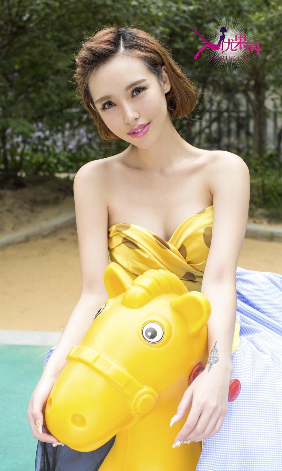 若熙 [爱尤物]高清写真图Teddy Baby  第5张