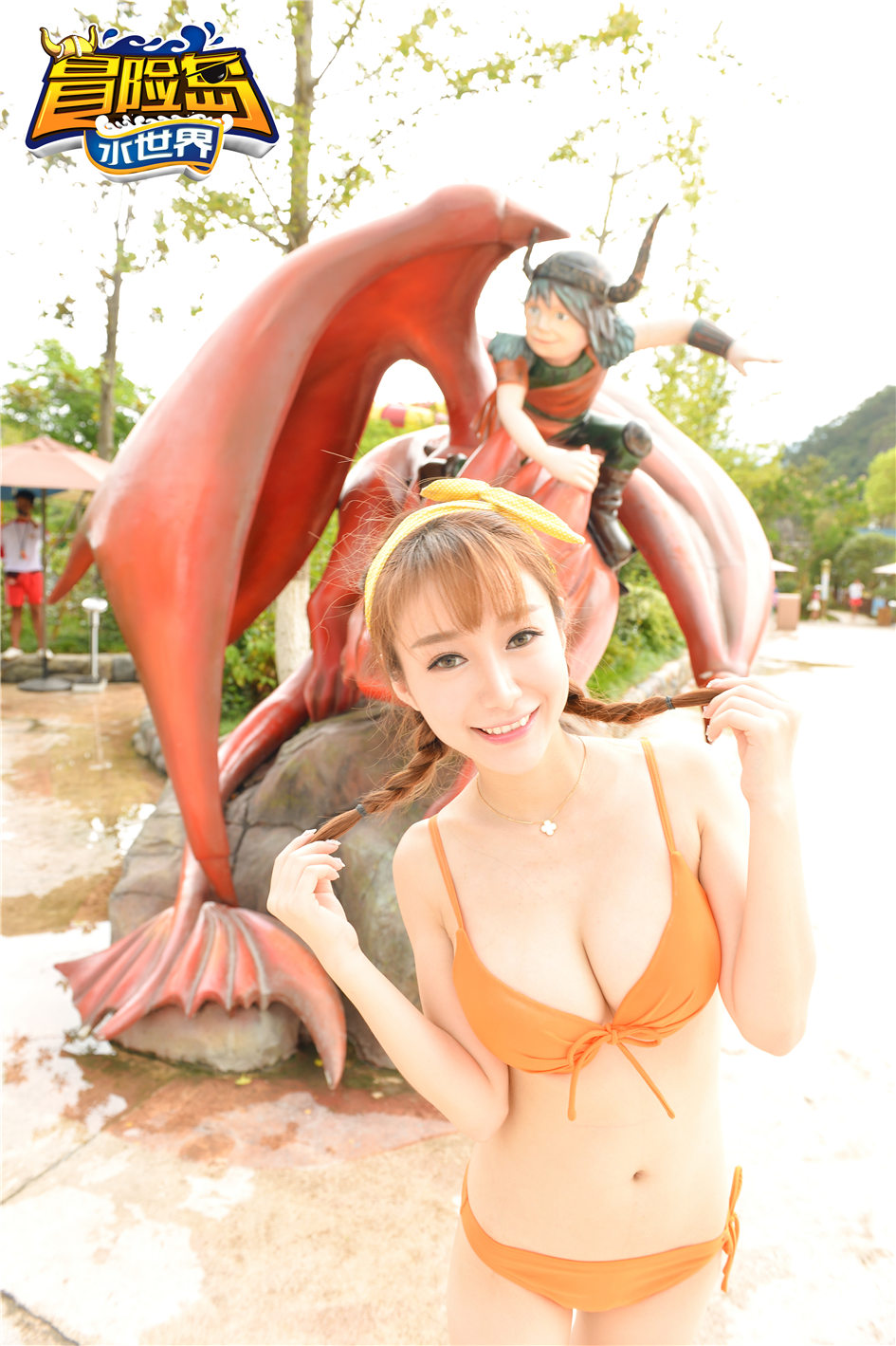 于姬Una、徐妍馨、小小白思宜、吴梓嫣 [TGOD推女神]高清写真图丽水冒险岛  第23张