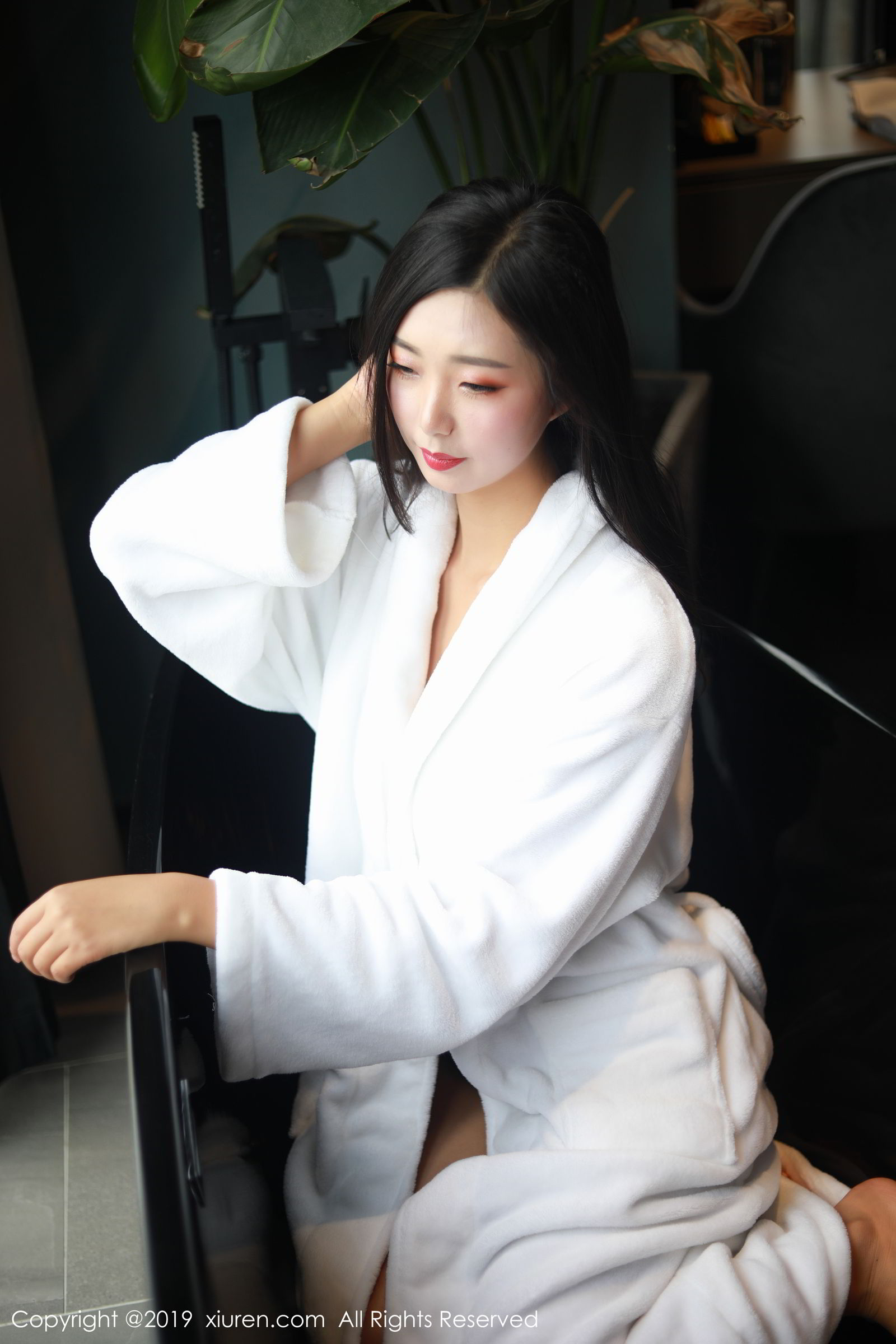 女神模特宋-Kiki 妩媚和服开胸蕾丝  第24张