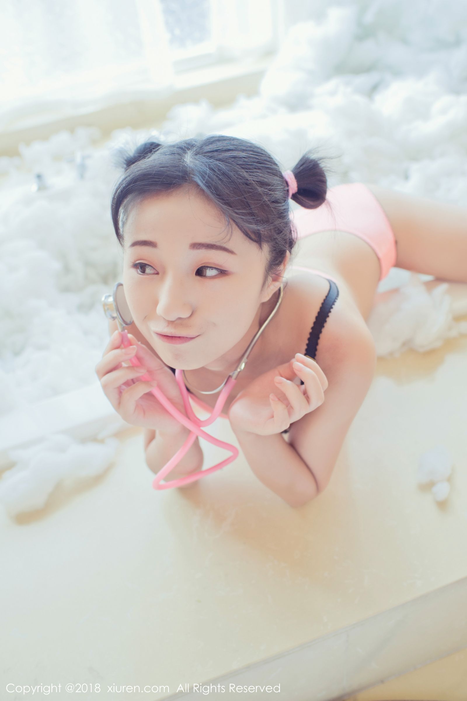 日系美女仓井优香 粉色内衣与听诊器  第32张