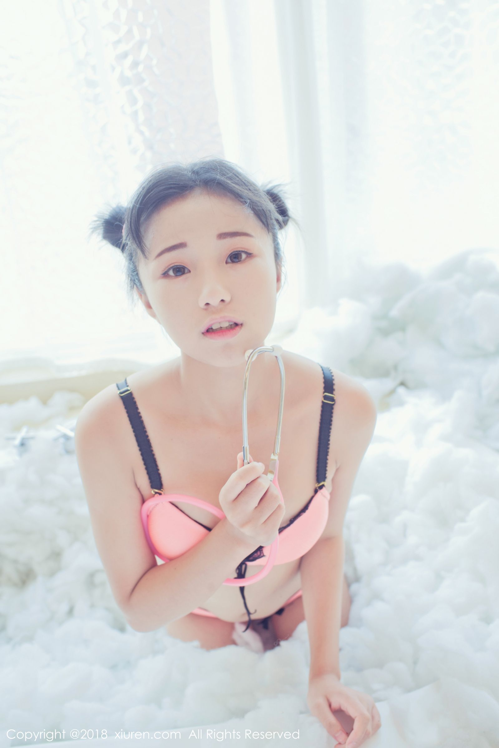 日系美女仓井优香 粉色内衣与听诊器  第20张
