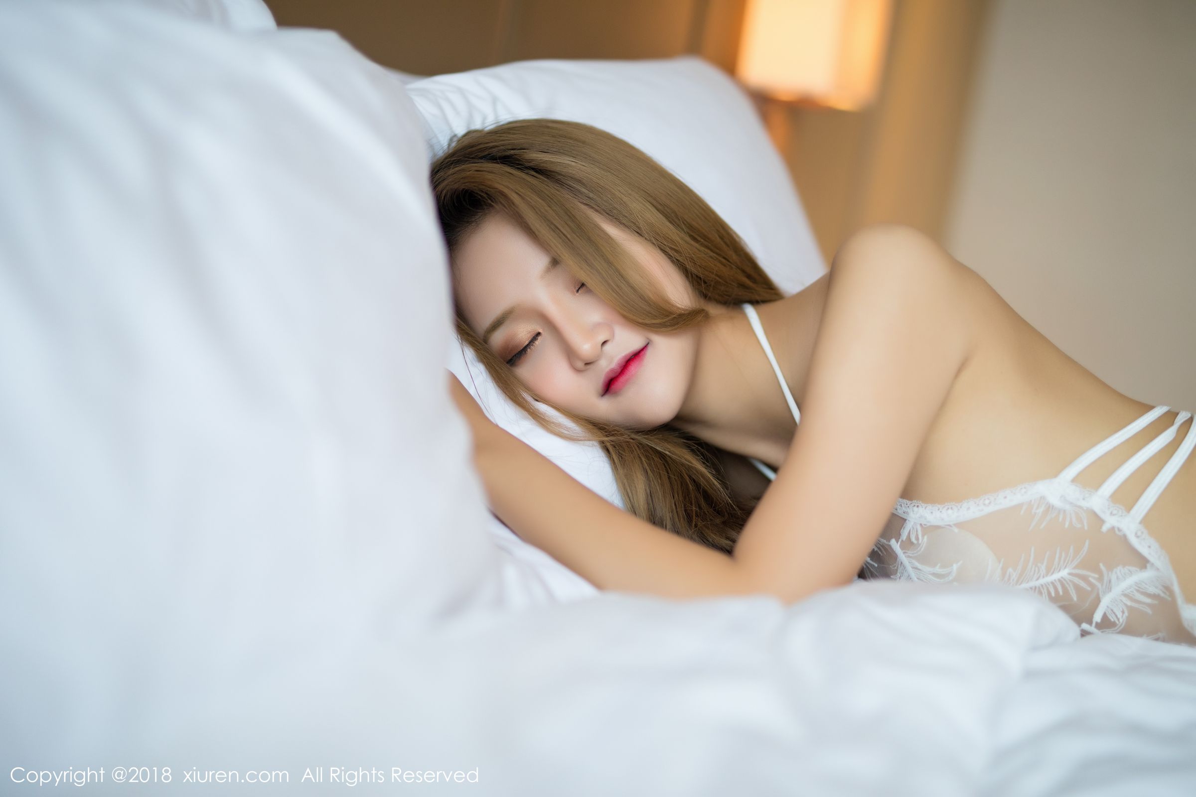 新人模特Miko酱 诱人内衣透视薄纱  第45张