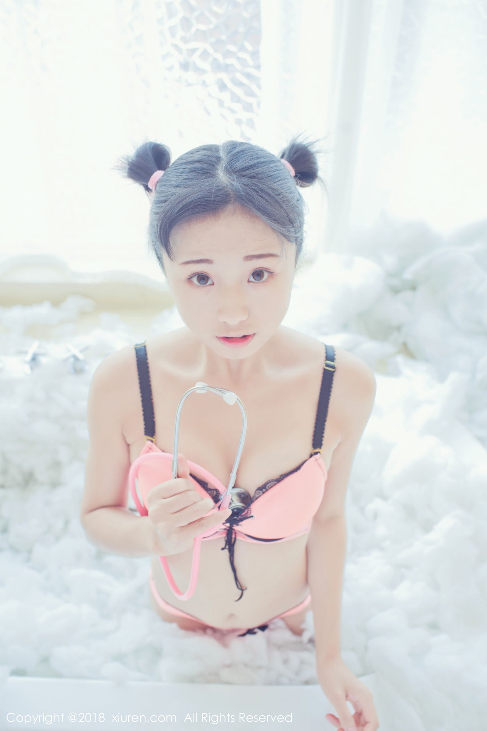日系美女仓井优香 粉色内衣与听诊器  第18张