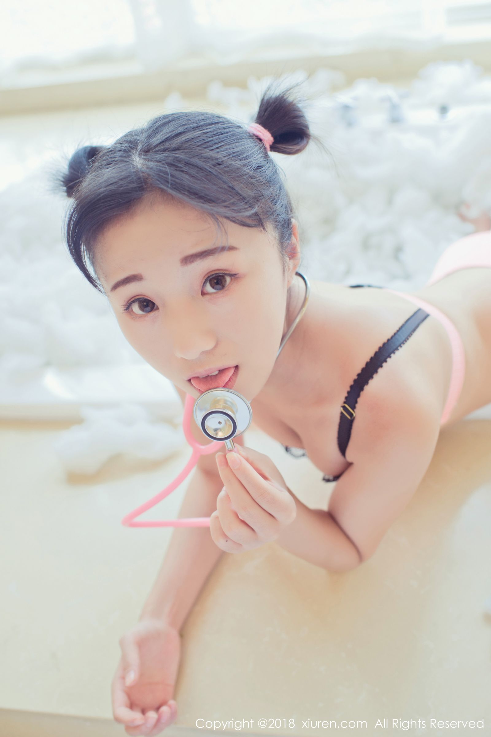 日系美女仓井优香 粉色内衣与听诊器  第34张