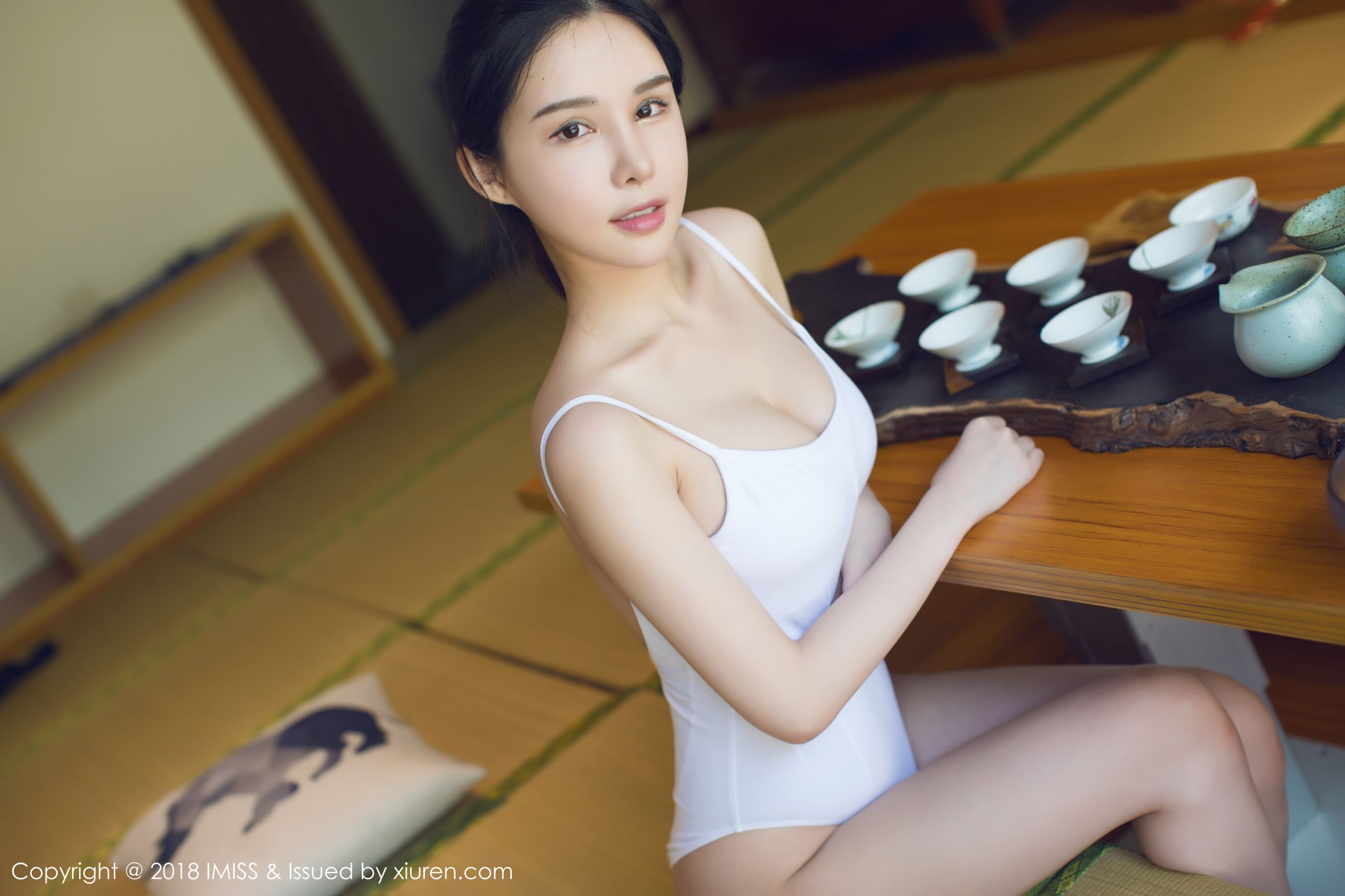 新人模特艾米Amy 白色吊带与睡衣  第20张