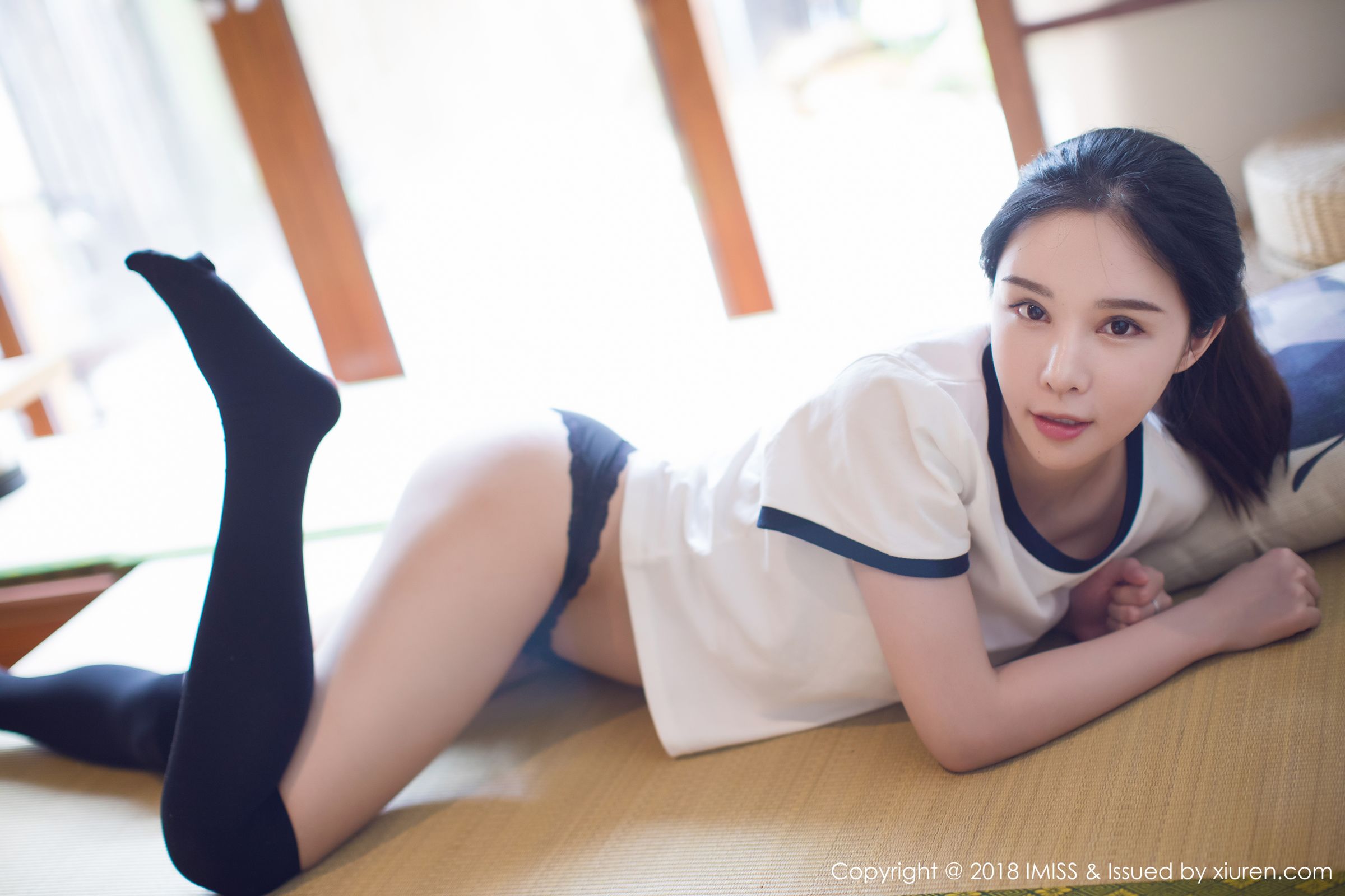 新人模特艾米Amy 白色吊带与睡衣  第10张