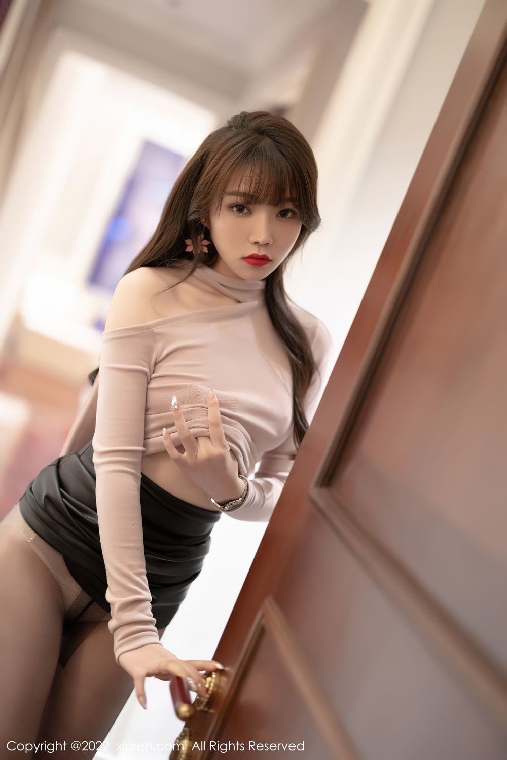 [秀人网] 2022.02.18 No.4606 芝芝Booty  第52张