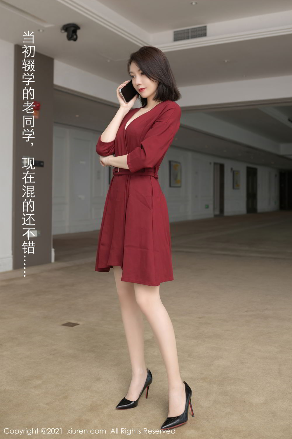 红衣女神安然Maleah 人妻气息浑然天成  第7张