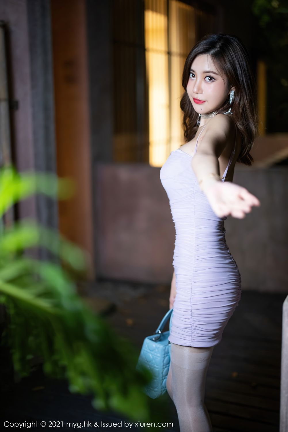 绮里嘉的紫色服饰 中秋来临梦幻嫦娥  第52张
