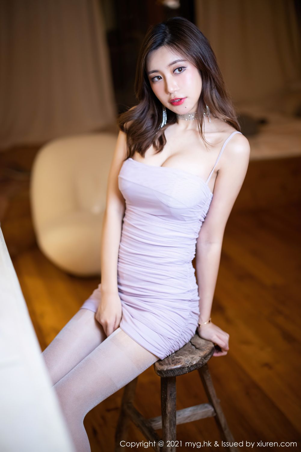 绮里嘉的紫色服饰 中秋来临梦幻嫦娥  第63张