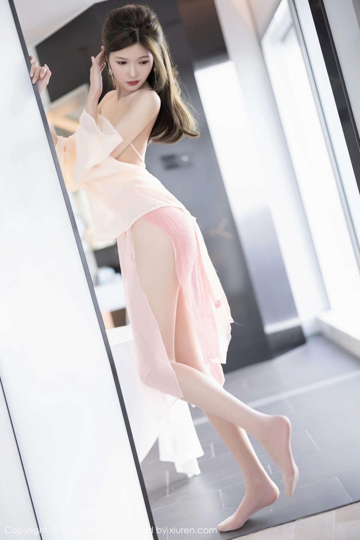 [语画界] 2023.06.15 VOL.1050 程程程- 长群美腿  第58张