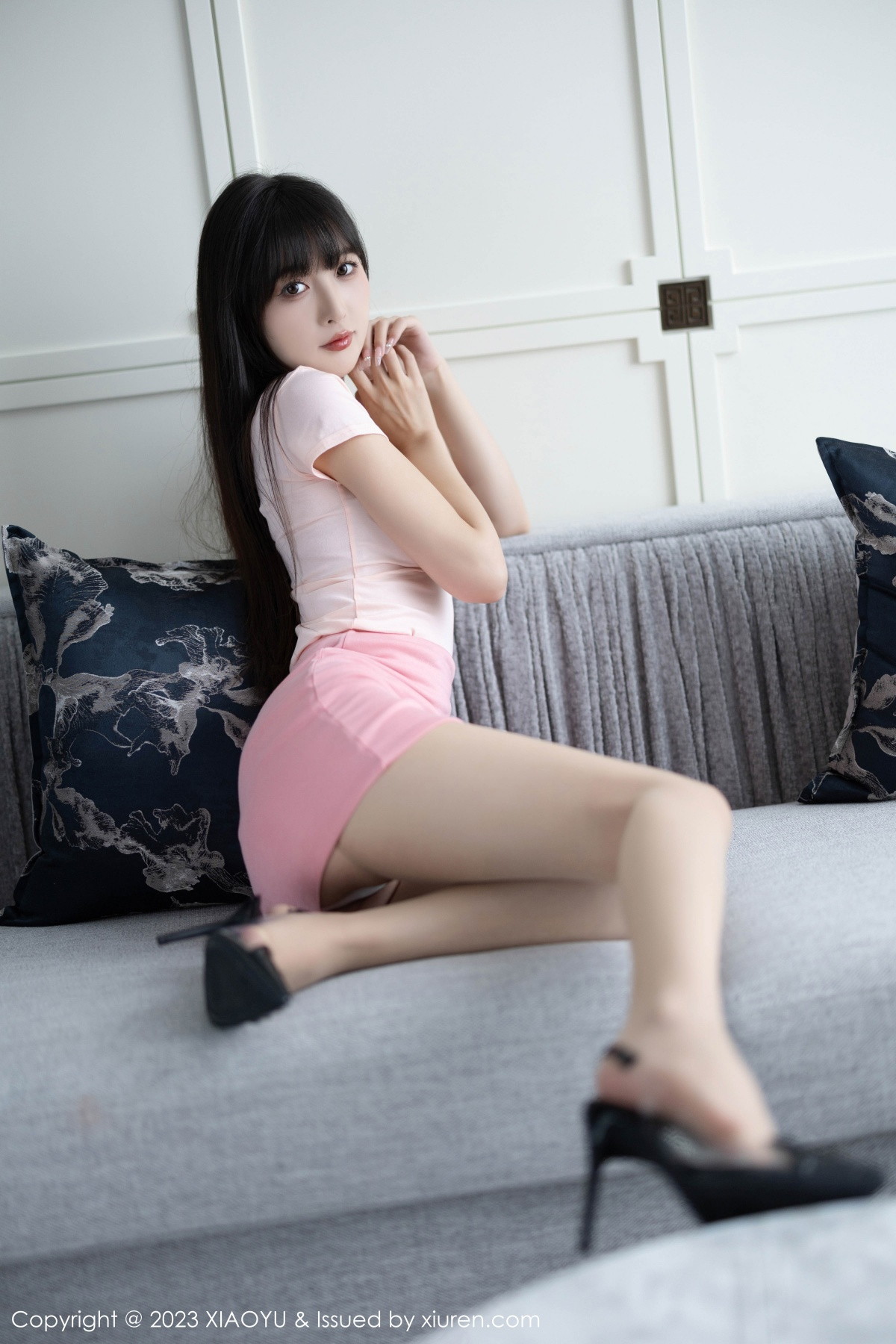 [语画界] 2023.09.15 VOL.1112 林星阑 短裙美腿  第21张
