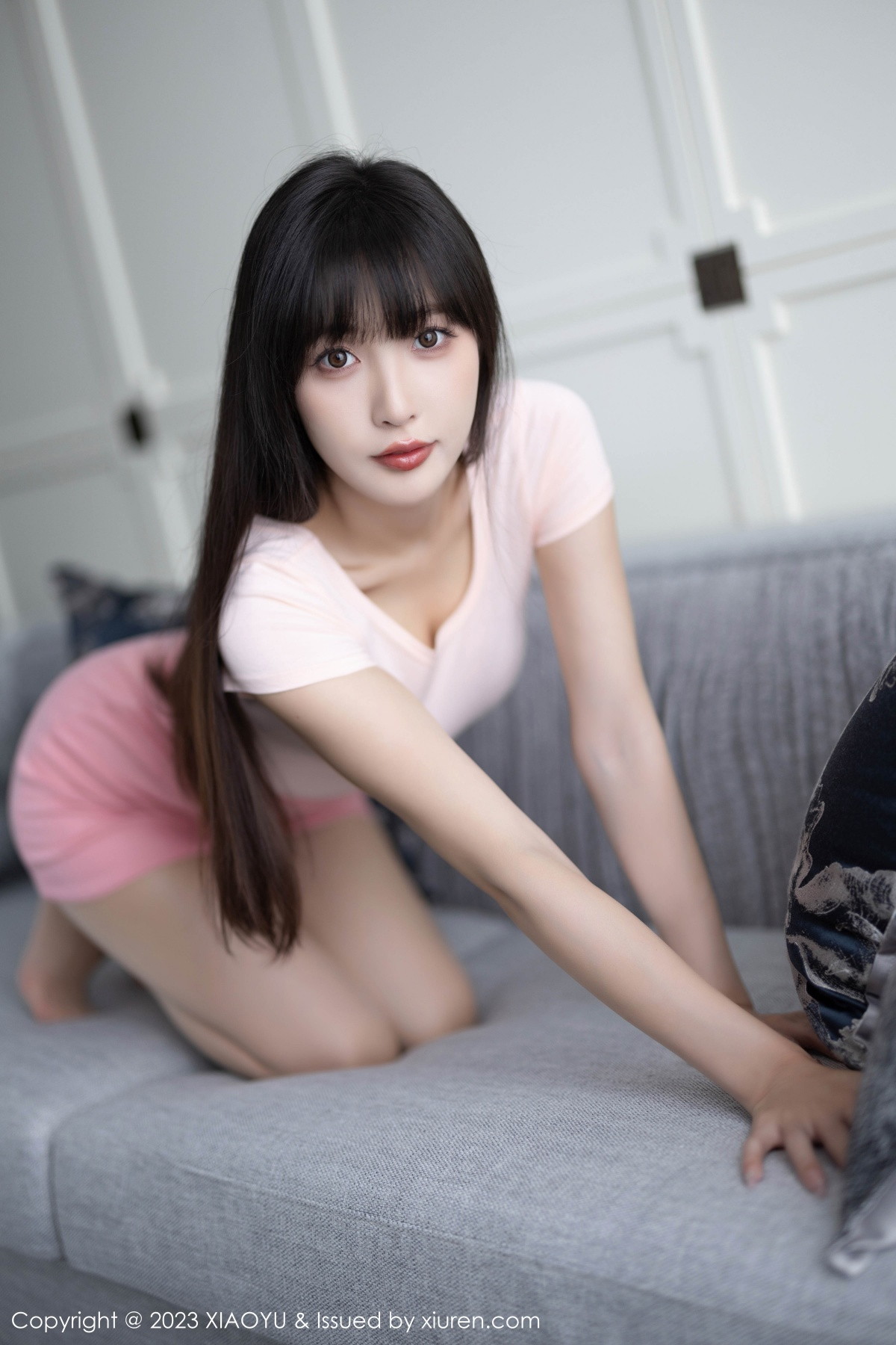 [语画界] 2023.09.15 VOL.1112 林星阑 短裙美腿  第30张