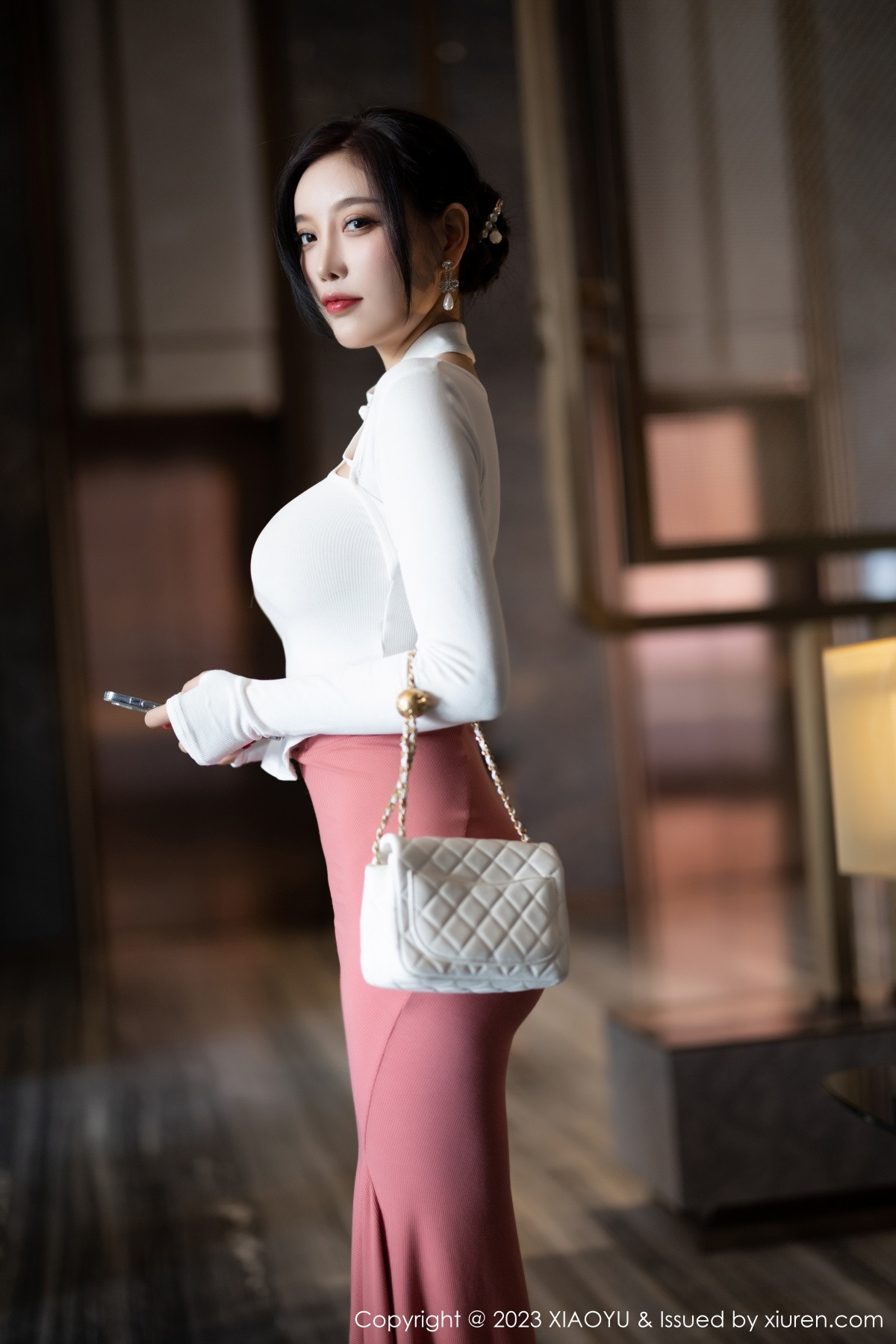 [语画界] 2023.02.14 VOL.965 杨晨晨Yome 丰腴美臀  第3张