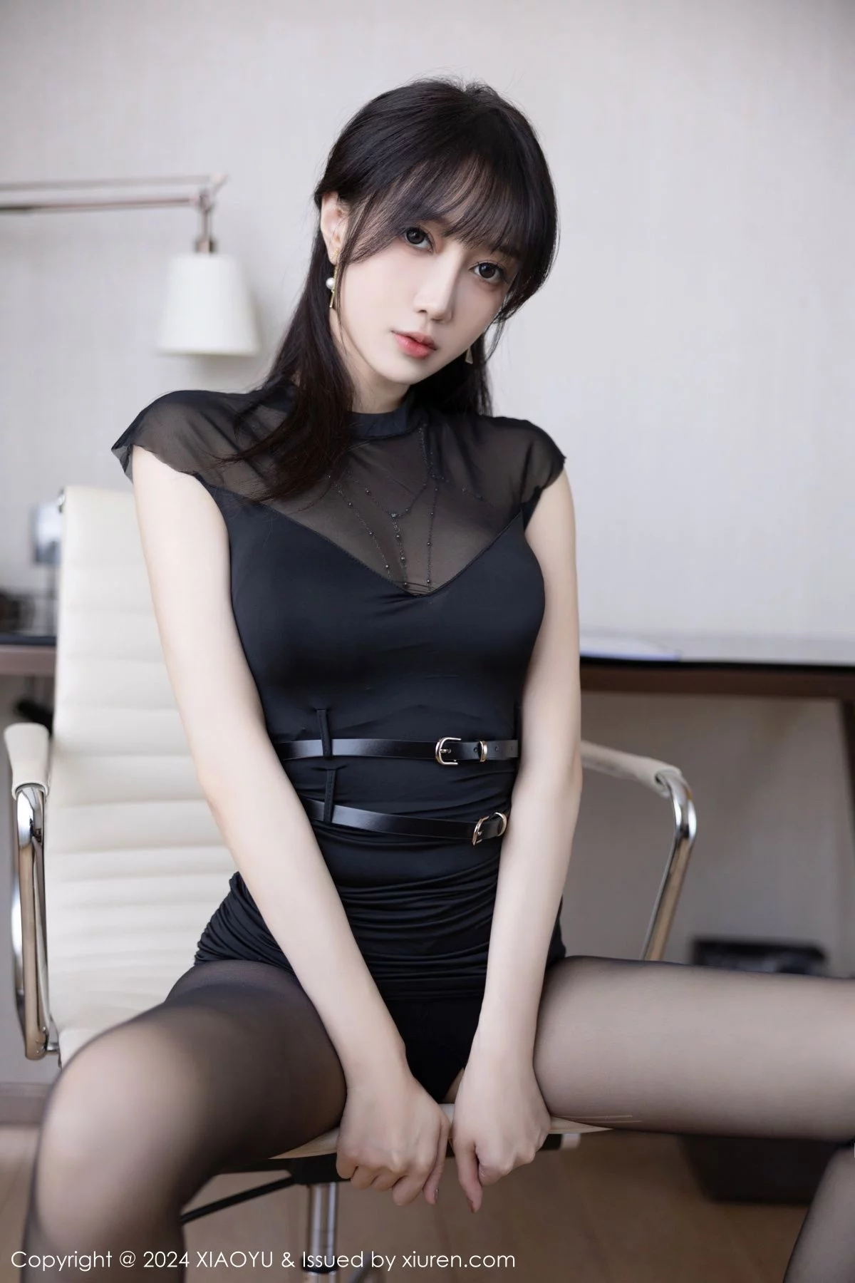 [语画界] 2024.01.08 VOL.1180 玥儿玥er 黑丝美腿  第25张