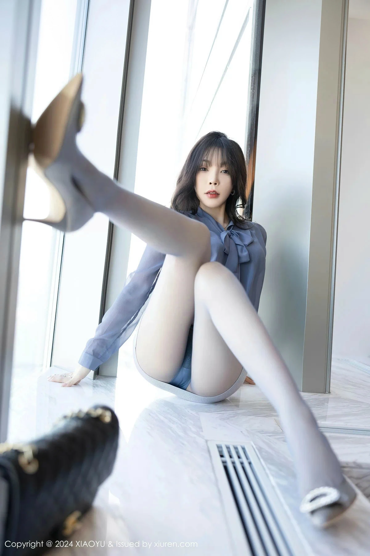 [语画界] 2024.03.14 VOL.1219 徐莉芝Booty 丝袜美腿  第12张