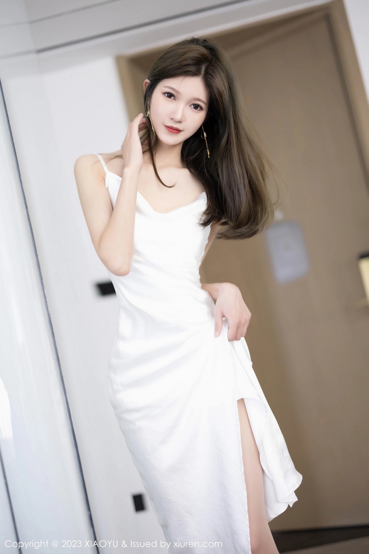 [语画界] 2023.06.15 VOL.1050 程程程- 长群美腿  第15张
