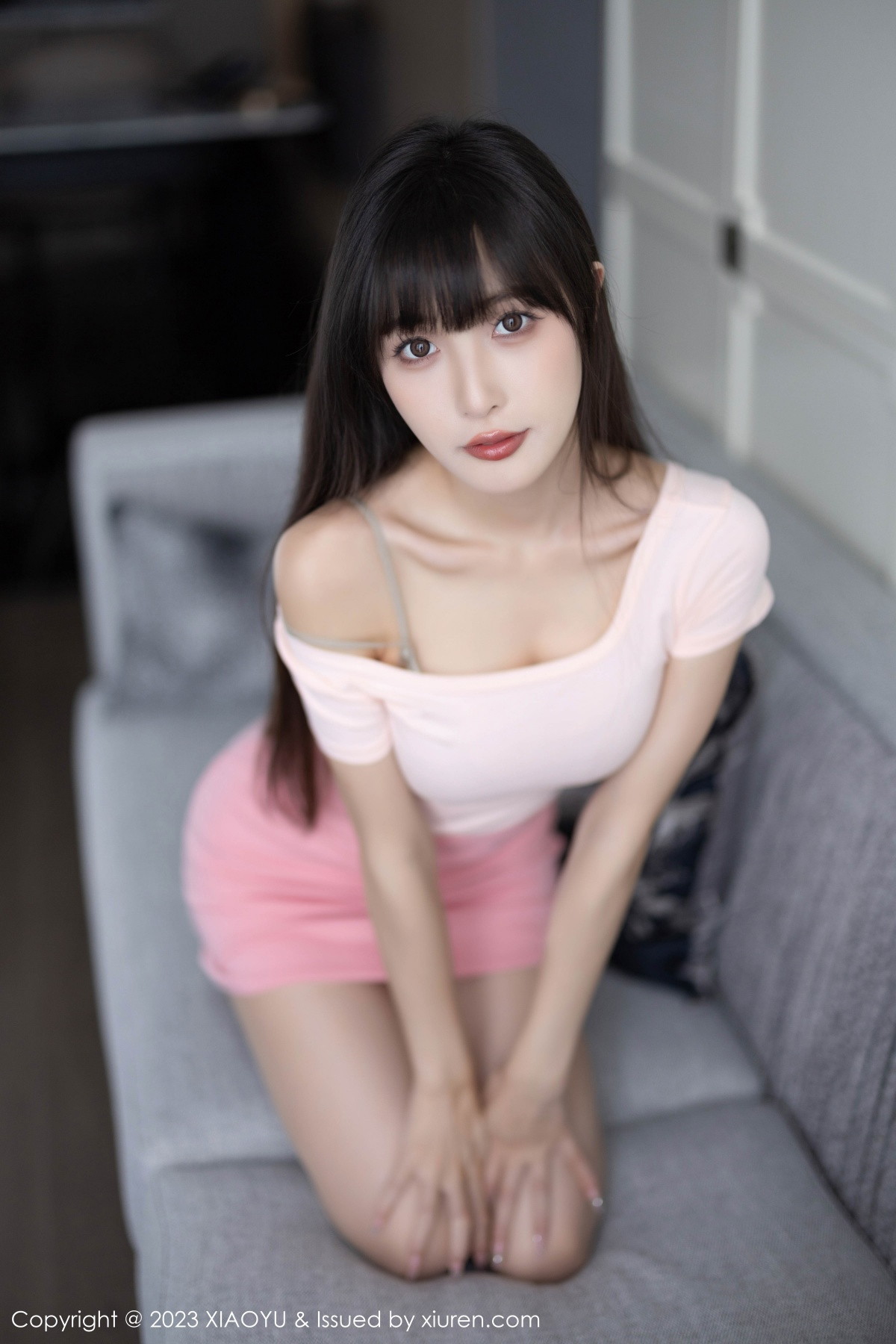 [语画界] 2023.09.15 VOL.1112 林星阑 短裙美腿  第31张