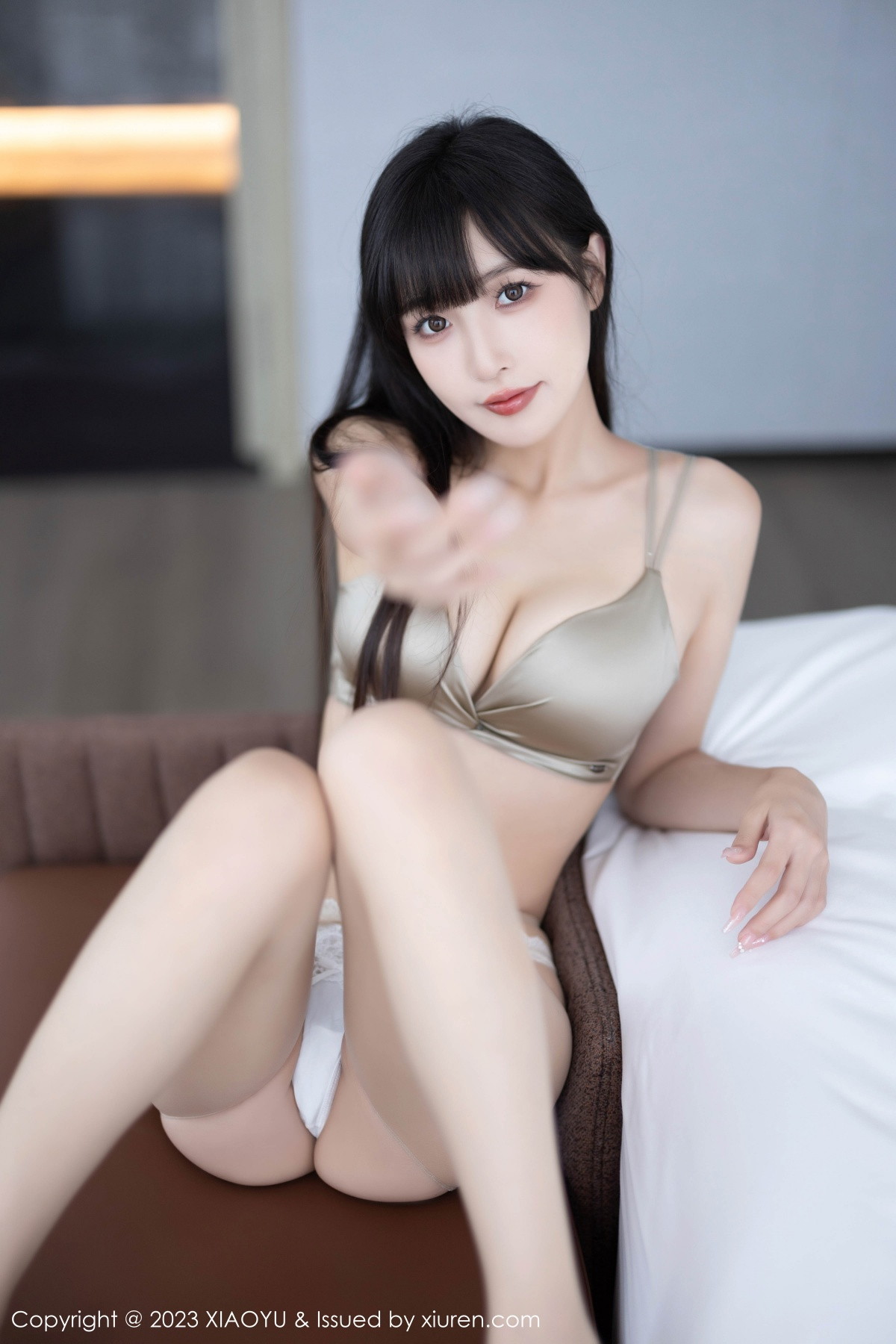 [语画界] 2023.09.15 VOL.1112 林星阑 短裙美腿  第65张