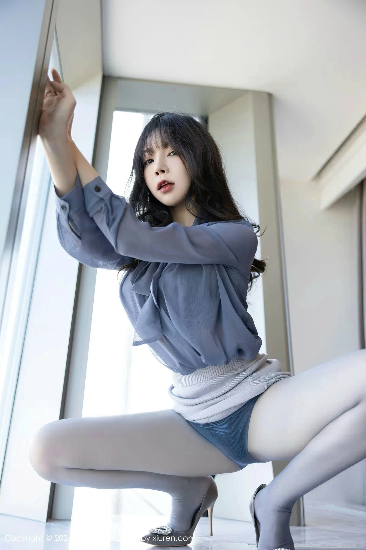 [语画界] 2024.03.14 VOL.1219 徐莉芝Booty 丝袜美腿  第18张