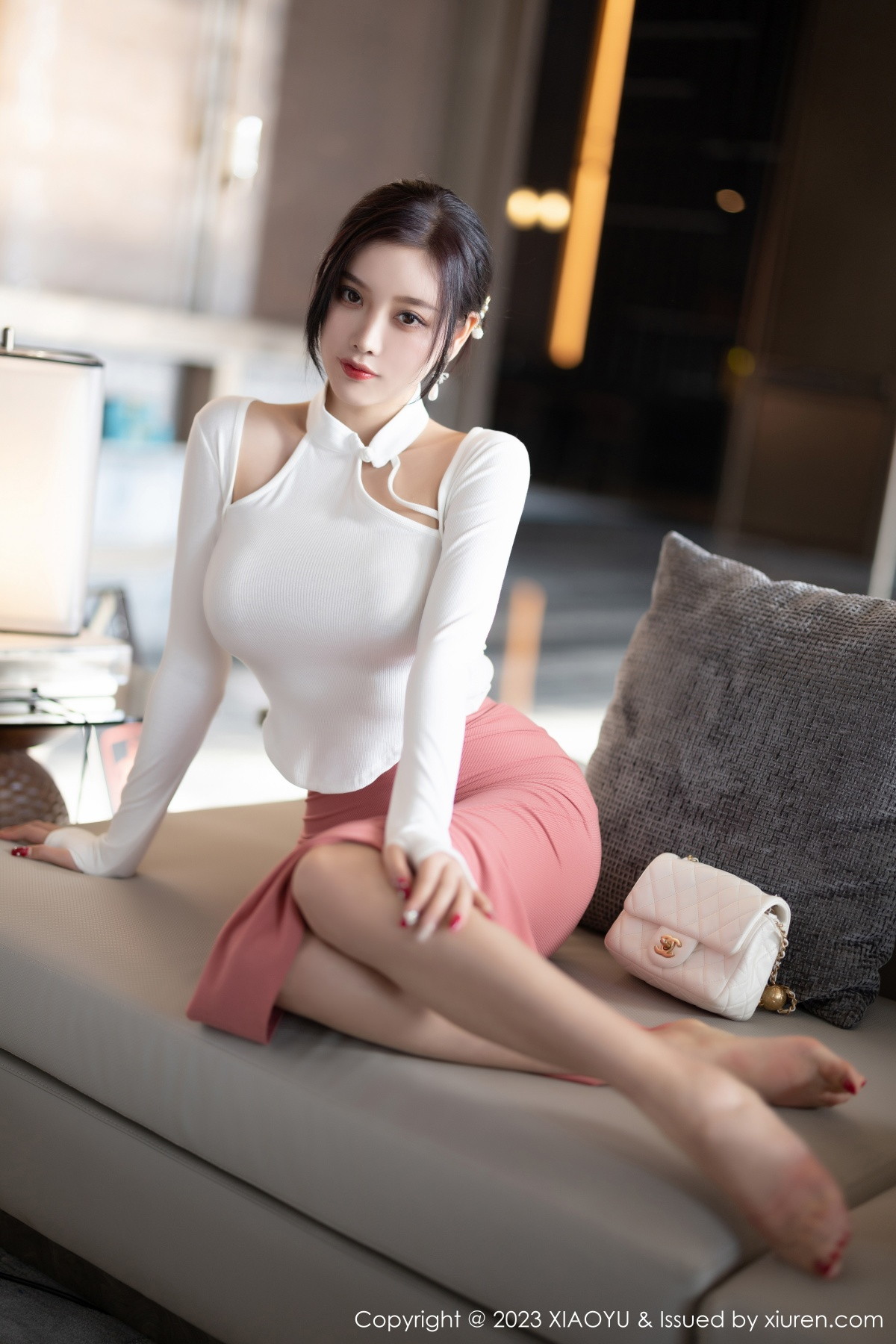 [语画界] 2023.02.14 VOL.965 杨晨晨Yome 丰腴美臀  第16张