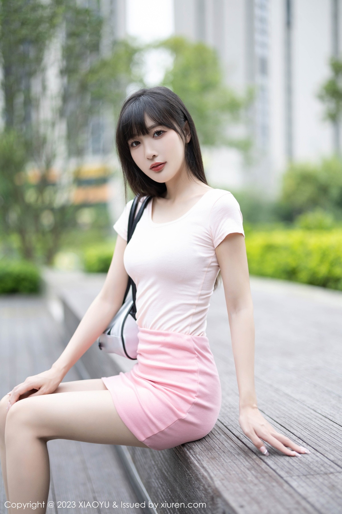 [语画界] 2023.09.15 VOL.1112 林星阑 短裙美腿  第13张
