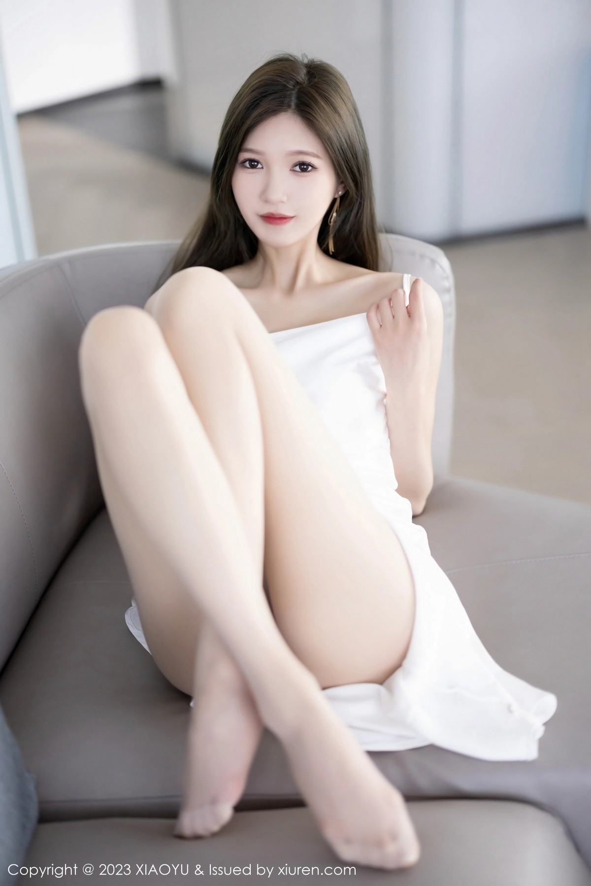 [语画界] 2023.06.15 VOL.1050 程程程- 长群美腿  第26张