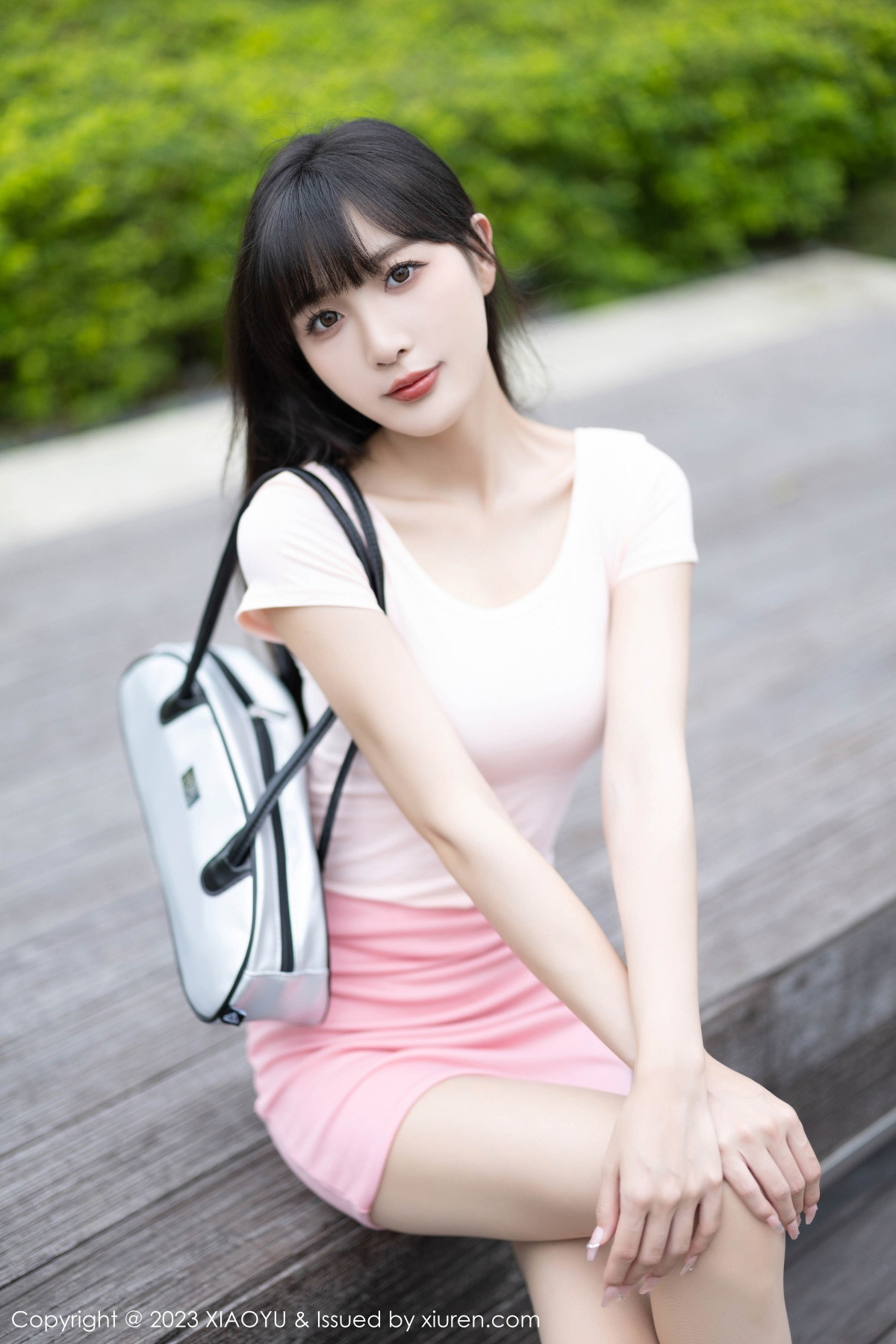 [语画界] 2023.09.15 VOL.1112 林星阑 短裙美腿  第12张