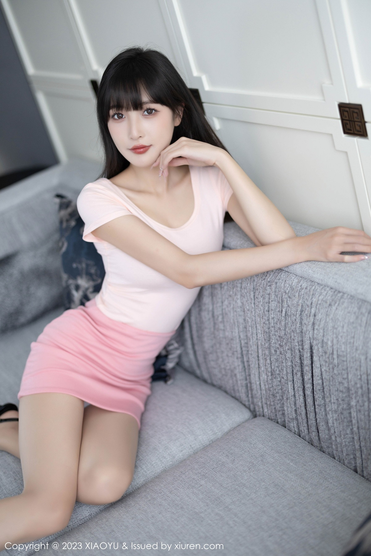 [语画界] 2023.09.15 VOL.1112 林星阑 短裙美腿  第22张