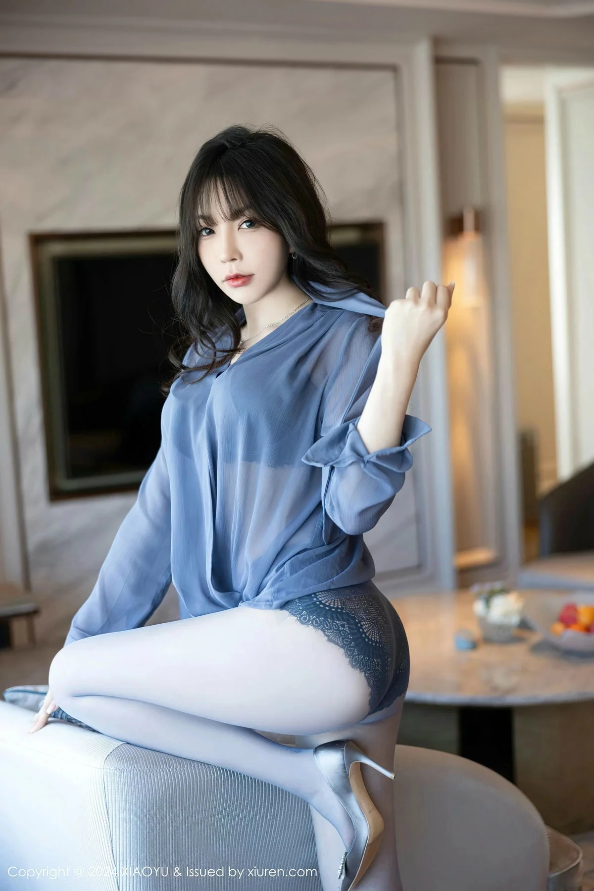 [语画界] 2024.03.14 VOL.1219 徐莉芝Booty 丝袜美腿  第34张
