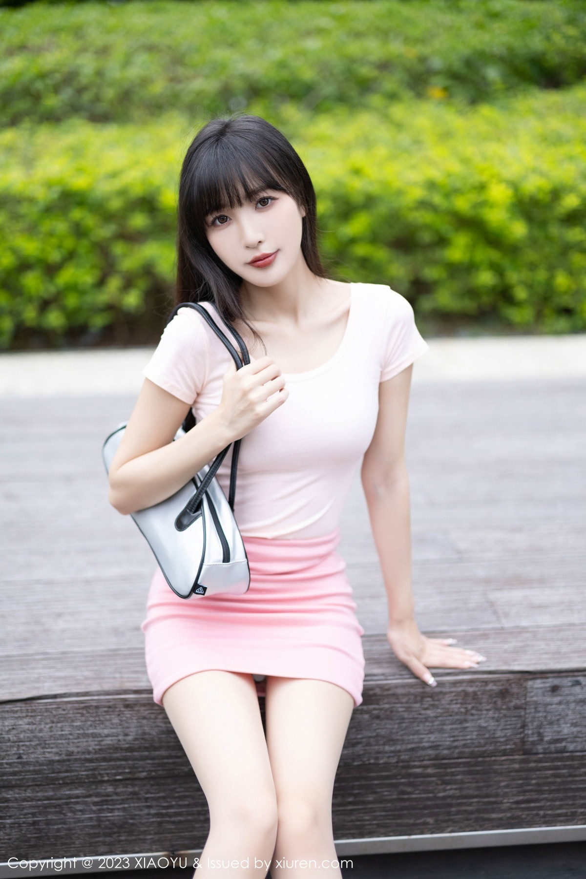 [语画界] 2023.09.15 VOL.1112 林星阑 短裙美腿  第14张