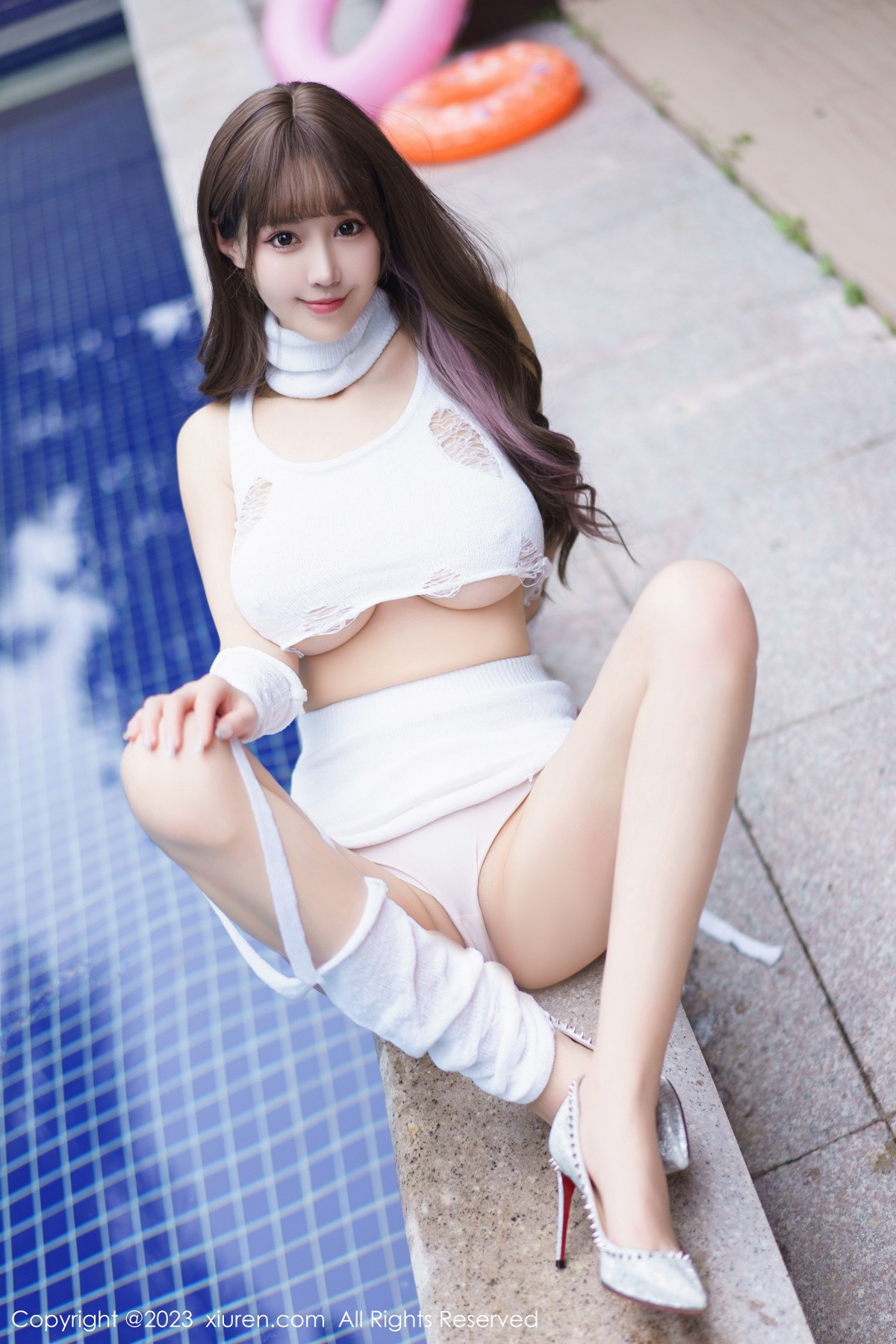 [秀人网] 2023.02.14 No.6261 朱可儿Flora 三亚旅拍  第18张