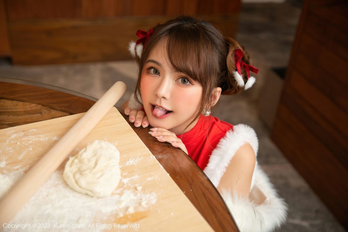 [秀人网] 2023.02.09 No.6242 张思允Nice 喜庆美臀  第6张