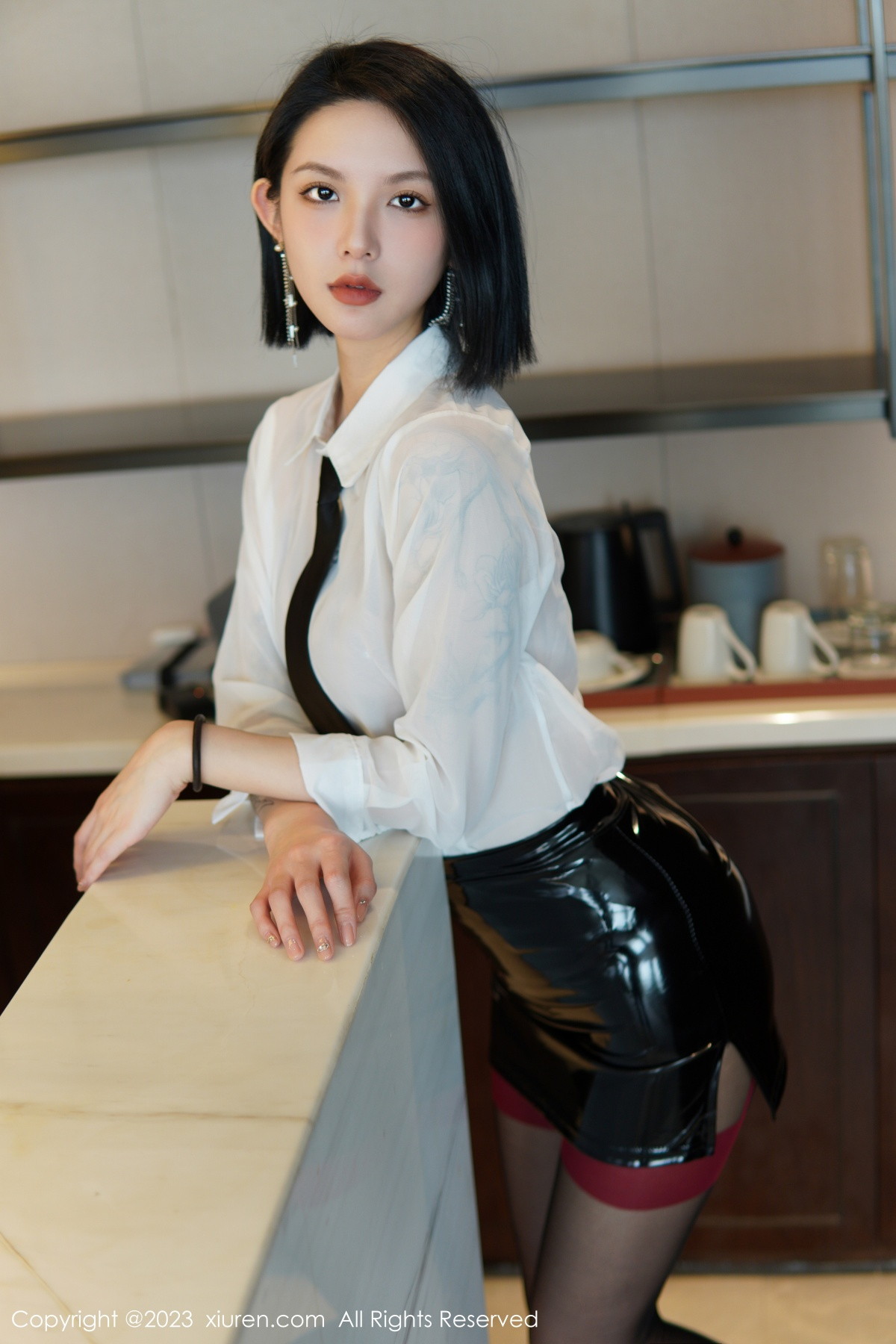 [秀人网] 2023.01.19 No.6158 乔一一 蕾丝内衣  第3张