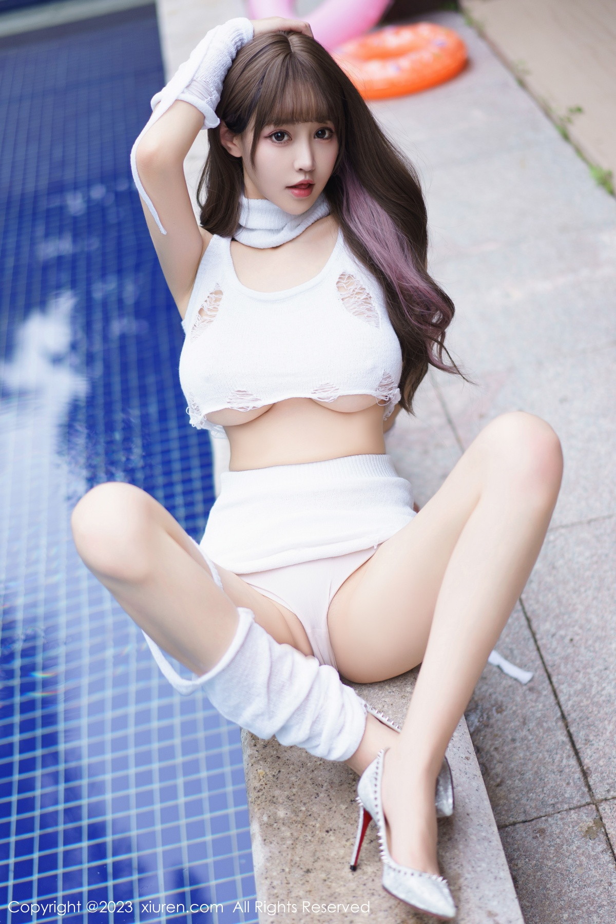 [秀人网] 2023.02.14 No.6261 朱可儿Flora 三亚旅拍  第19张