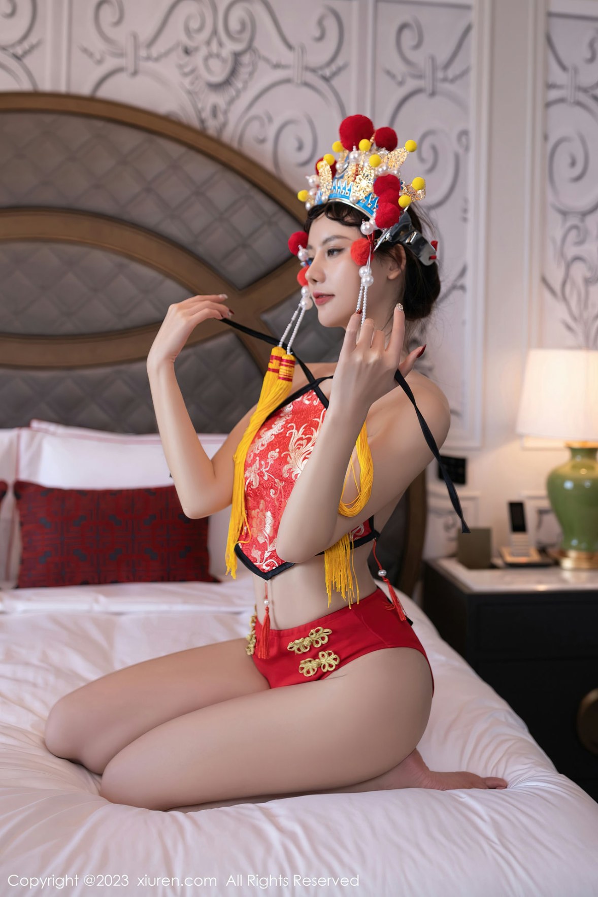 [秀人网] 2023.02.22 No.6308 就是阿朱啊 美臀妩媚  第39张