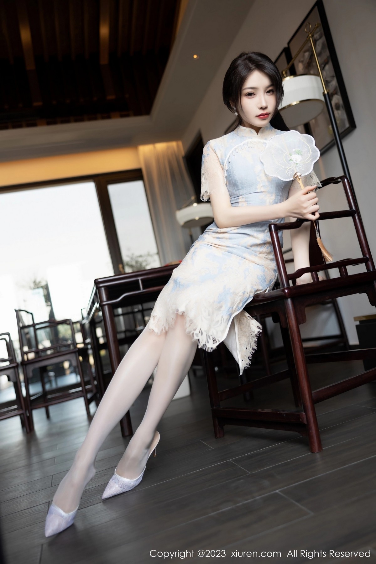 [秀人网] 2023.03.17 No.6434 徐莉芝Booty 旗袍美腿  第26张