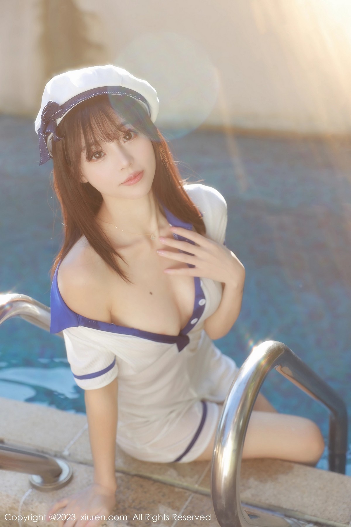 [秀人网] 2023.05.06 No.6686 佘贝拉Bella 南京旅拍  第4张